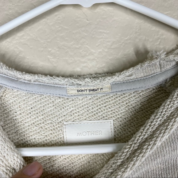 Mother The Kangaroo Square Pullover in Unfinished Business sz S - Picture 4 of 8